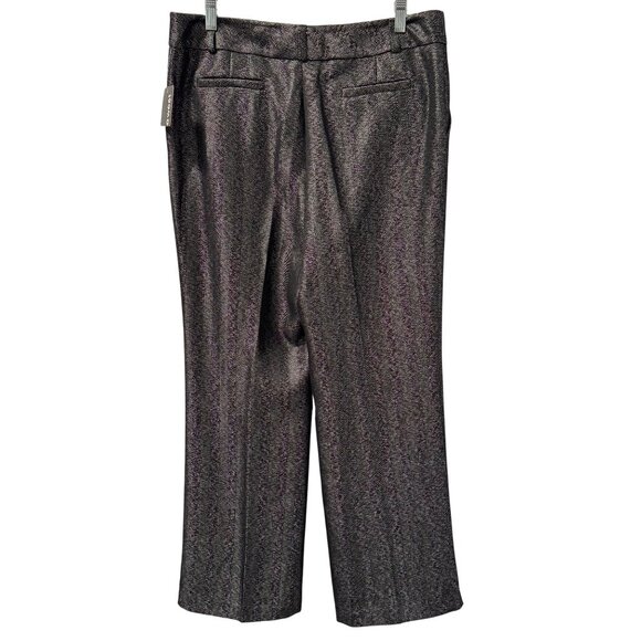 600 West Womens Size 12  Black Multi Wide-Leg Pants. NWT - Picture 11 of 12